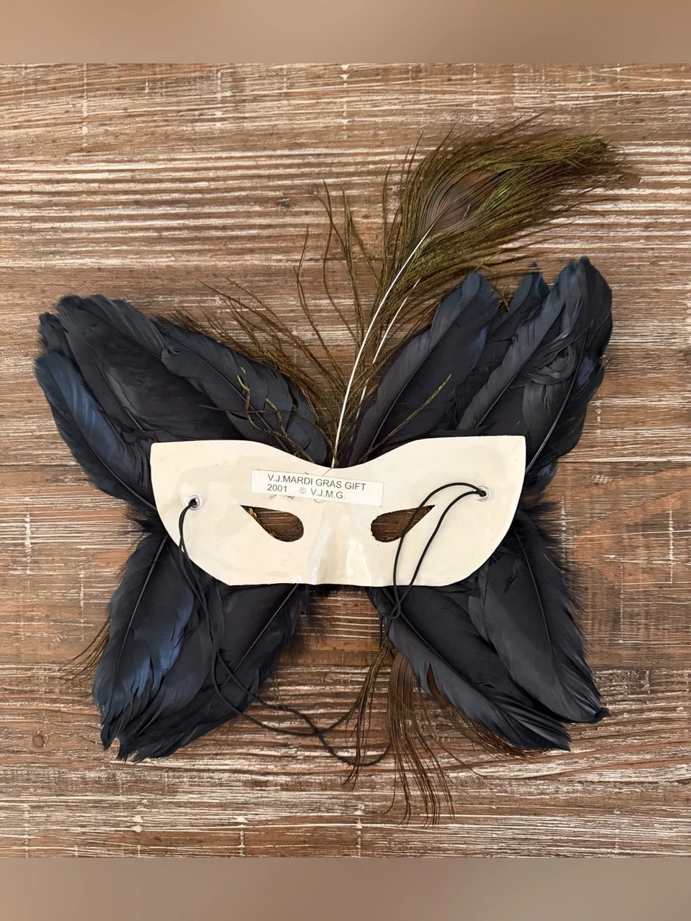 N/A peacock mask